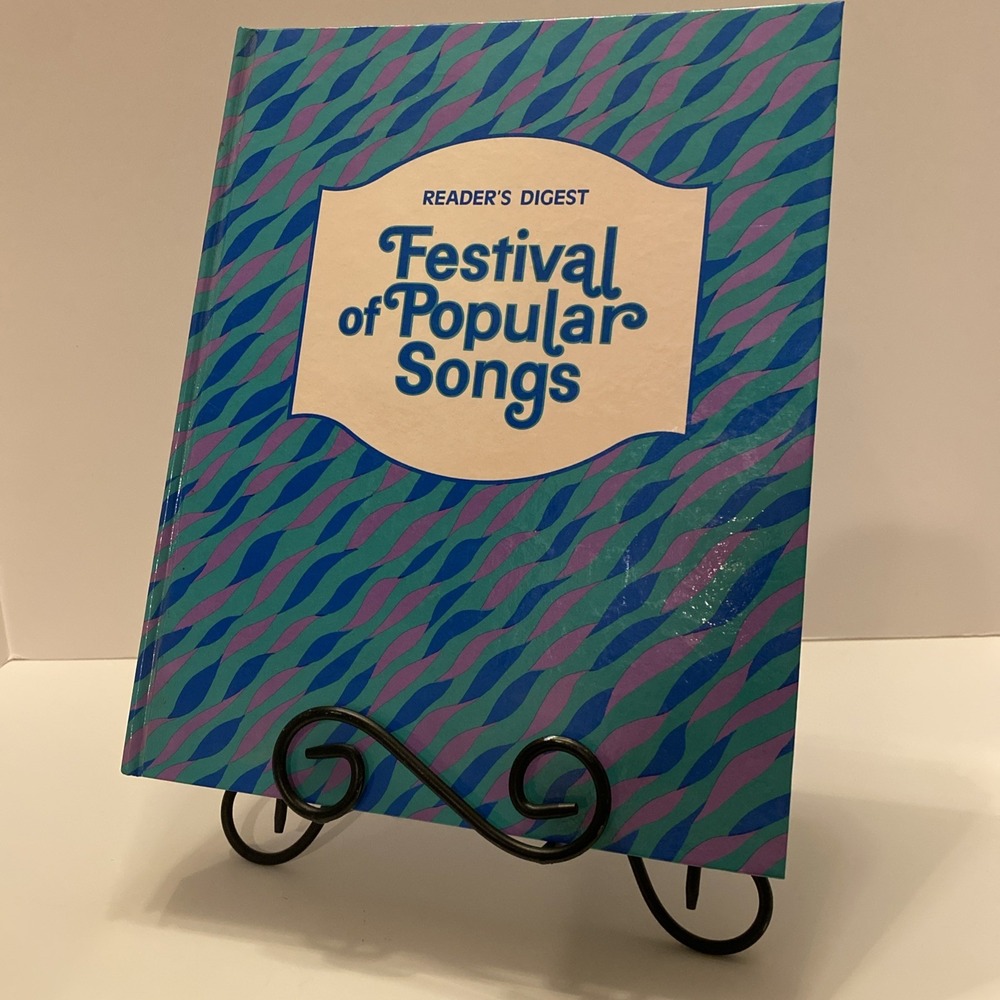 Readers Digest Festival of Popular Songs w Separate Sing Along Book Vintage 1977